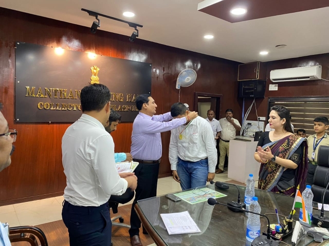 PSY Meritorious honor Bilaspur Collectorate